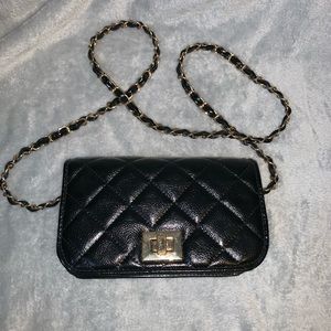 Black purse